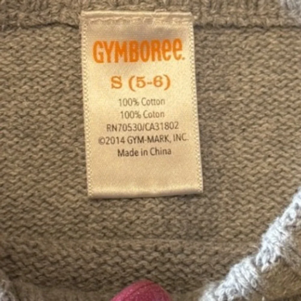 Tommy Hilfiger Quarter Zip & Gymboree Striped Sweaters Boys‎ Size 5 6 Bundle